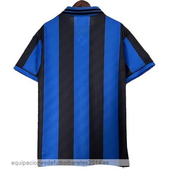 Nuevo 1ª Camiseta Inter Milan Retro 1995 1996 Azul Baratas